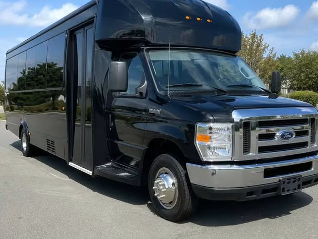banning charter bus rental